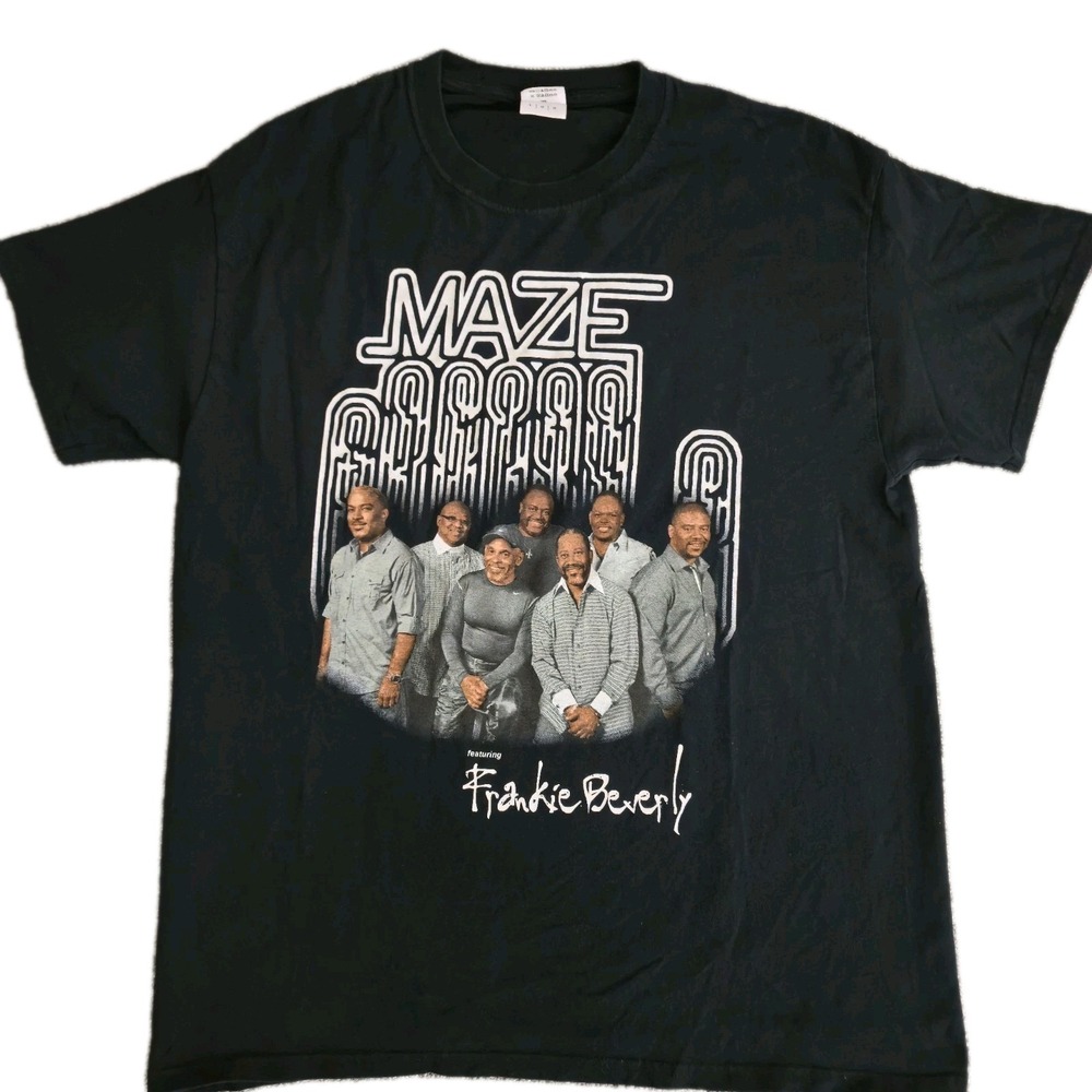 Concert Tour Shirt MAZE Frankie Beverly We Are One 80's Funk Soul R&B Mens L